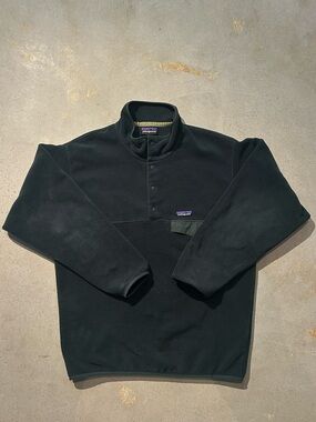 Patagonia Dark Green Women's Snap-Front Fleece Pullover